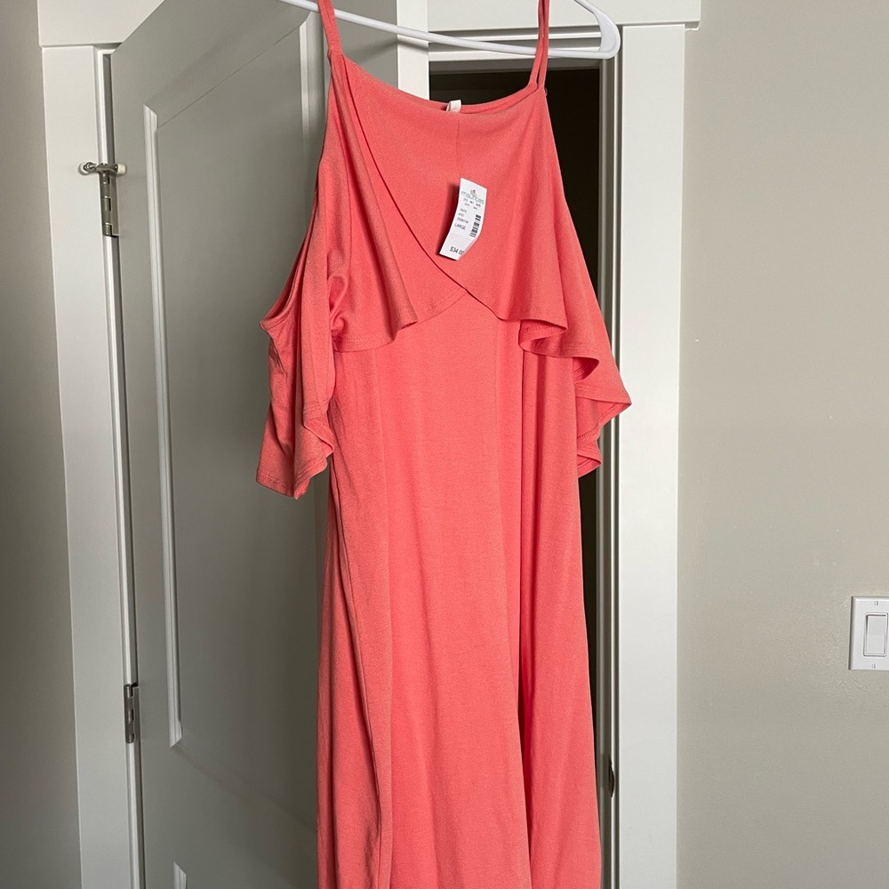 NWT Maurice’s coral dress.